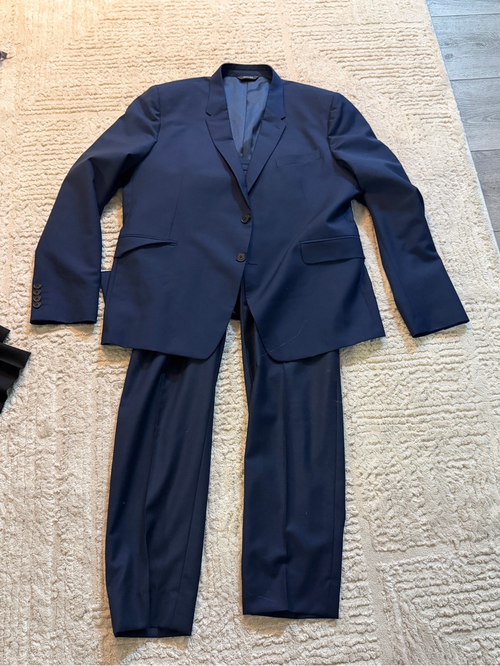 Paul Smith Men's Navy Two-Piece Suit Blazer & Trousers
